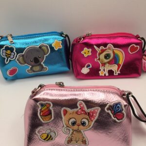Mini Bag con Tracolla in Similpelle Metallizzata – Idea Regalo