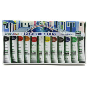 LEBEZ COLOURS TEMPERE AD OLIO MARIES 12 PEZZI 12 ML LEBEZ