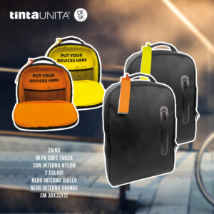 DESK BLACKFLUO ZAINO LARGE EXECUTIVE TINTA UNITA