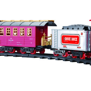 TRENO A VAPORE PLAYSET CON CIRCUITO CON LUCI E SUONI RONCHI SUPERTOYS