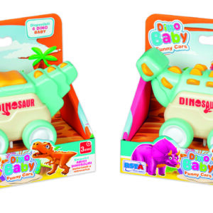 AUTO DINOSAURI BABY RETROCARICA