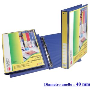 COPERTINE PERSONALIZZ. 4ANELLI D MM.40