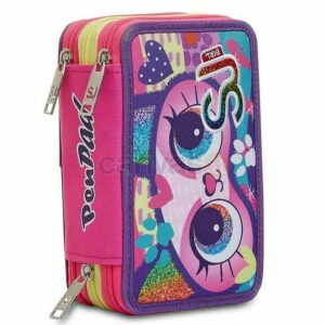 ASTUCCIO 3 ZIP PEN PAD SJ GANG ANIMALI FANTASY DA SJ GI