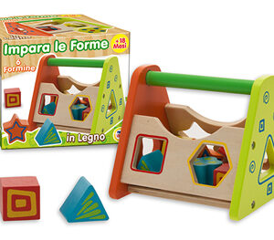 IMPARA LE FORME CON 6 FORMINE IN LEGNO TEOREMA