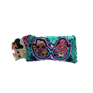 ASTUCCIO BUSTINA PAILETTES VIOLA E TURCHESE LOL SURPRISE MGA