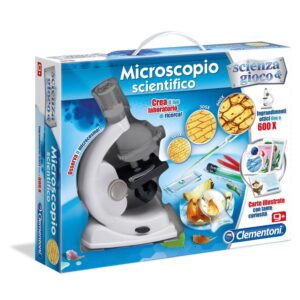 MICROSCOPIO SCIENTIFICO SCIENZA & GIOCO CLEMENTONI