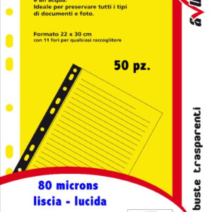 Cartelle Porta Documenti Con Bottone Fluo Formato A5 Buste Cartelline  Trasparenti 6 Pezzi 