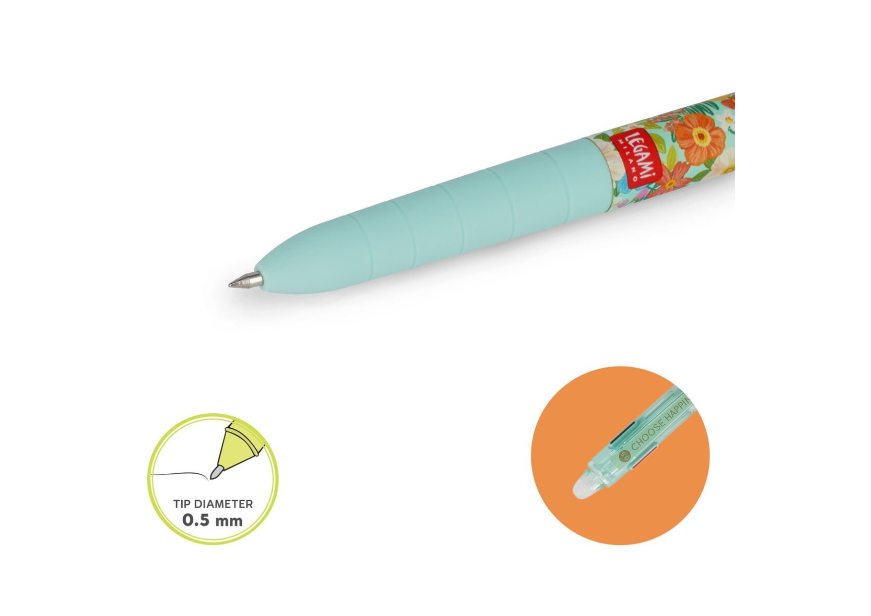 Penna Gel Cancellabile 3 Colori FLOWERS – Cartolibreria Orsino