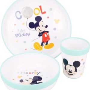 SET MICRO BICOLOR 3 PZ PAPPA ANTISCIVOLO