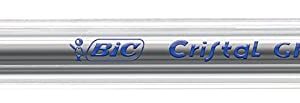 PENNE A SFERA CRISTAL GRIP 4 PEZZI BLU BIC
