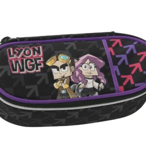 ASTUCCIO OVALE ACCESSORIATO LYON GAMER + ANNA