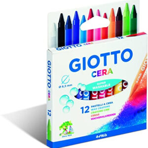 PASTELLI CERA 12 PZ GIOTTO FILA