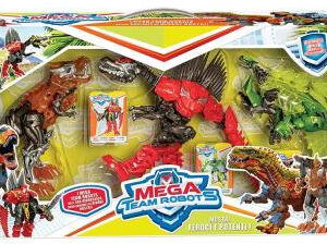 JURASSIC ROBOT 3 ANIMALI MEGA TEAM