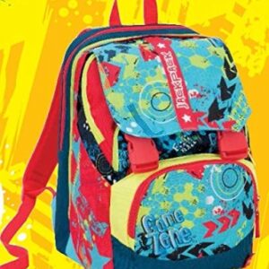 ZAINO SCUOLA JACKPACK TURCHESE SEVEN