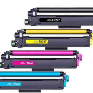SET TONER COMPATIBILI BROTHER TN247 (NERO - 247, CIANO - 247, MAGENTA - 247, GIALLO - 247)