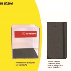SMART DESKSET BLACK & NEON YELLOW