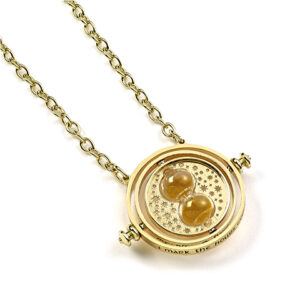 HARRY POTTER COLLANA CON CIONDOLO GIRATEMPO ROTANTE