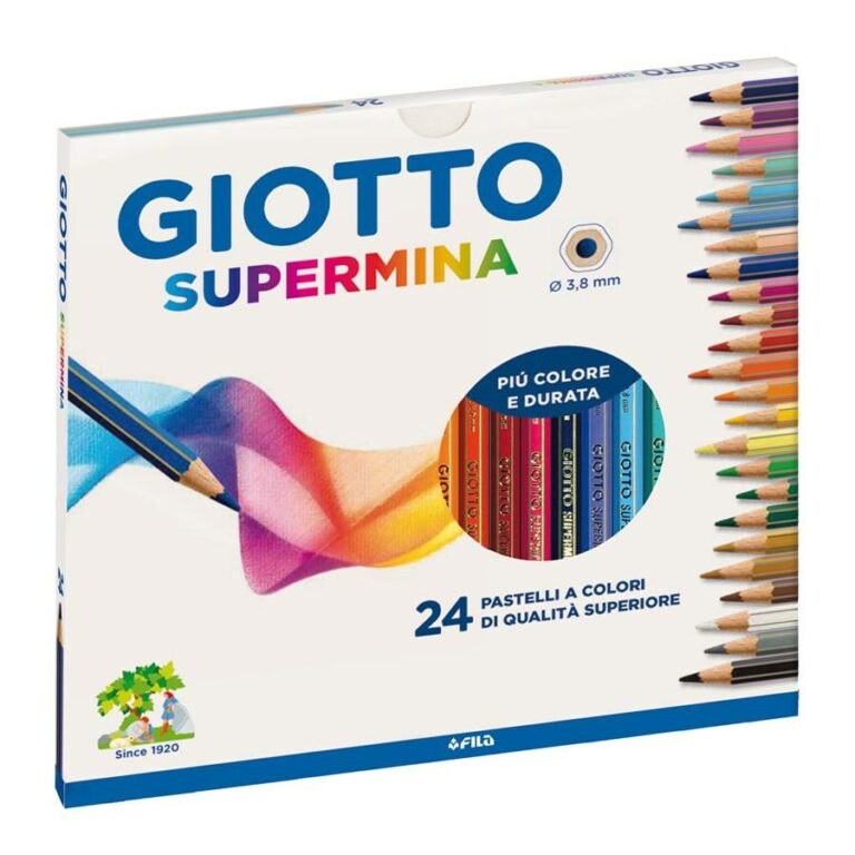 PASTELLO SUPERMINA PZ24 GIOTTO FILA – Cartolibreria Orsino