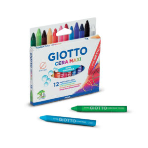PASTELLI CERA MAXI 12 PZ GIOTTO FILA