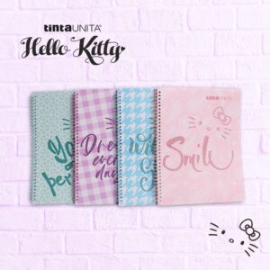 MAXI QUADERNO SPIRALE A4  5MM 80GR HELLO KITTY TINTA UNITA 2022