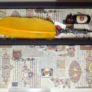Rubinato Piuma Puntale Zama Giallo Ocra