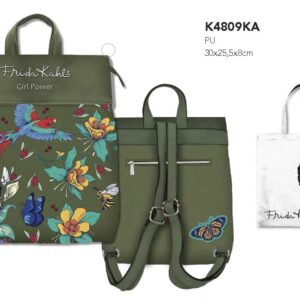 ZAINO FRIDA KAHLO VERDE