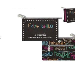 BORSA/PORTAFOGLIO FRIDA KAHLO NERA