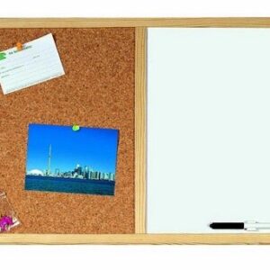 LAVAGNA COMBO CON CORNICE IN LEGNO 40 X 60 CM LEBEZ