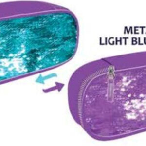 ASTUCCIO MY STARLIGHT OVAL PAILETTES TURCHESE E LILLA 22 X 8 X 8 CM TINTAUNITA
