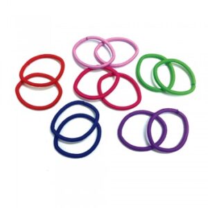 Set 12 elastici per capelli