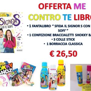 OFFERTA PACCHETTO LIBRO ME CONTRO TE