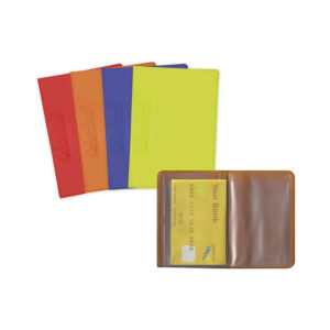 PORTACARDS 6 TASCHE ANTITRUFFA COLORI ASSORTITI COLOURBOOK