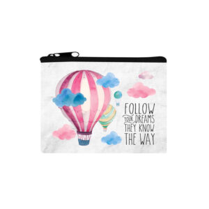 PORTAMONETE FUNKY COLLECTION "FOLLOW YOUR DREAMS THEY KNOW THE WAY" LEGAMI