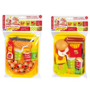 FAST FOOD PARTY PLAYSET CON VASSOIO RONCHI SUPERTOYS