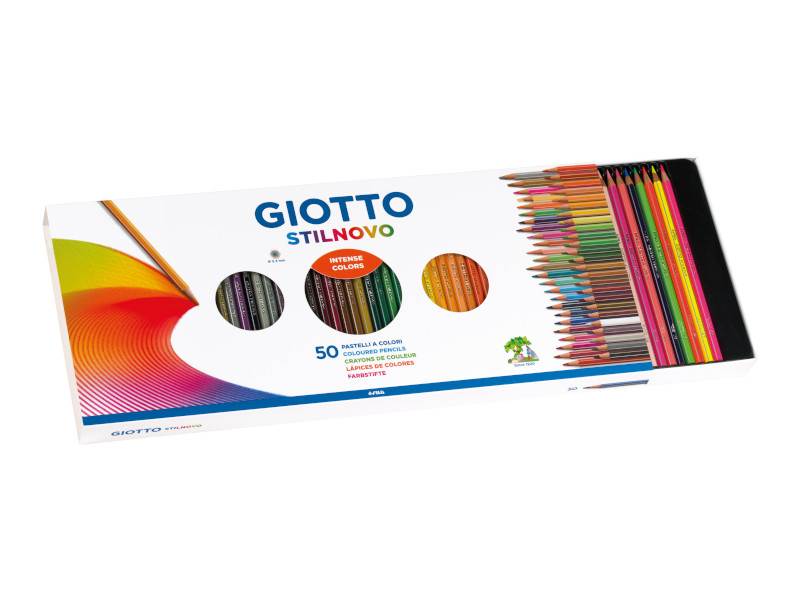 Confezione 10 Pastelli Cancellabili Giotto Stilnovo 