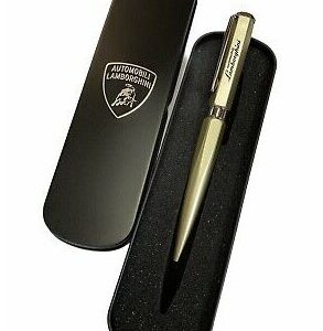 PENNA A SFERA LAMBORGHINI ISLERO ORO SCATOLA REGALO FRANCO COSIMO PANINI