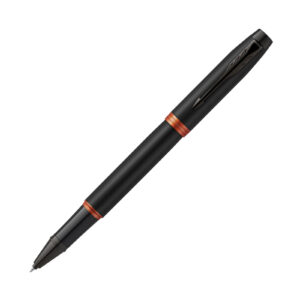 Penna roller Parker IM Black Flame Orange Vibrant Rings PARKER
