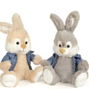 BUNNY SEDUTO L55CM C/GIACCHETTA