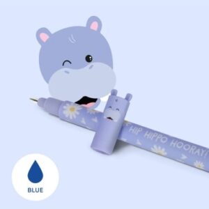 Penna Gel Cancellabile  Ippopotamo- Erasable Pen