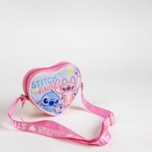 BORSA CUORE GLITTER STITCH