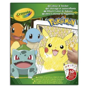 ALBUM COLOR & STICKER POKEMON
