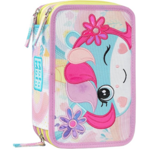 ASTUCCIO  CORREDATO 3 ZIP UNICORNO MOFUMOFU