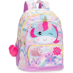 ZAINO SCUOLA ORGANIZATO UNICORNO MOFUMOFU