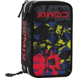 ASTUCCIO  CORREDATO 3 ZIP COMIX WBS SKULL