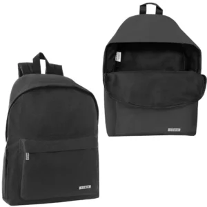 ZAINO AMERICANO MONOCOLORE NERO COMIX